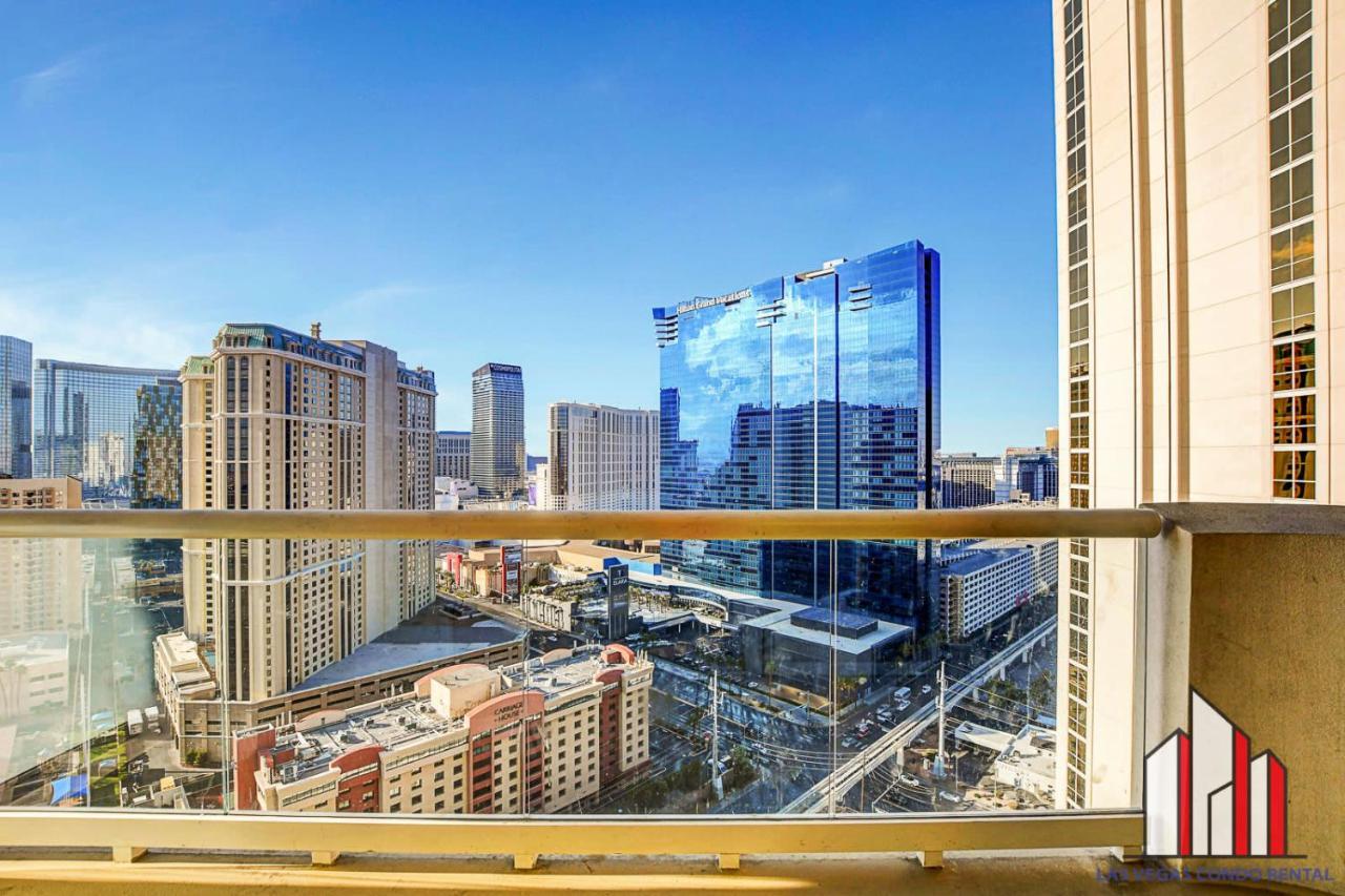 Mgm Signature-22-707 F1 Track & Strip View Balcony Las Vegas Exterior foto