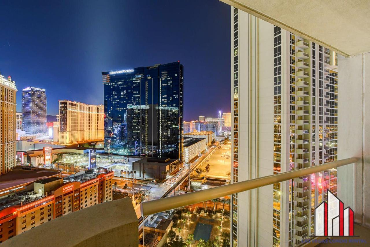 Mgm Signature-22-707 F1 Track & Strip View Balcony Las Vegas Exterior foto