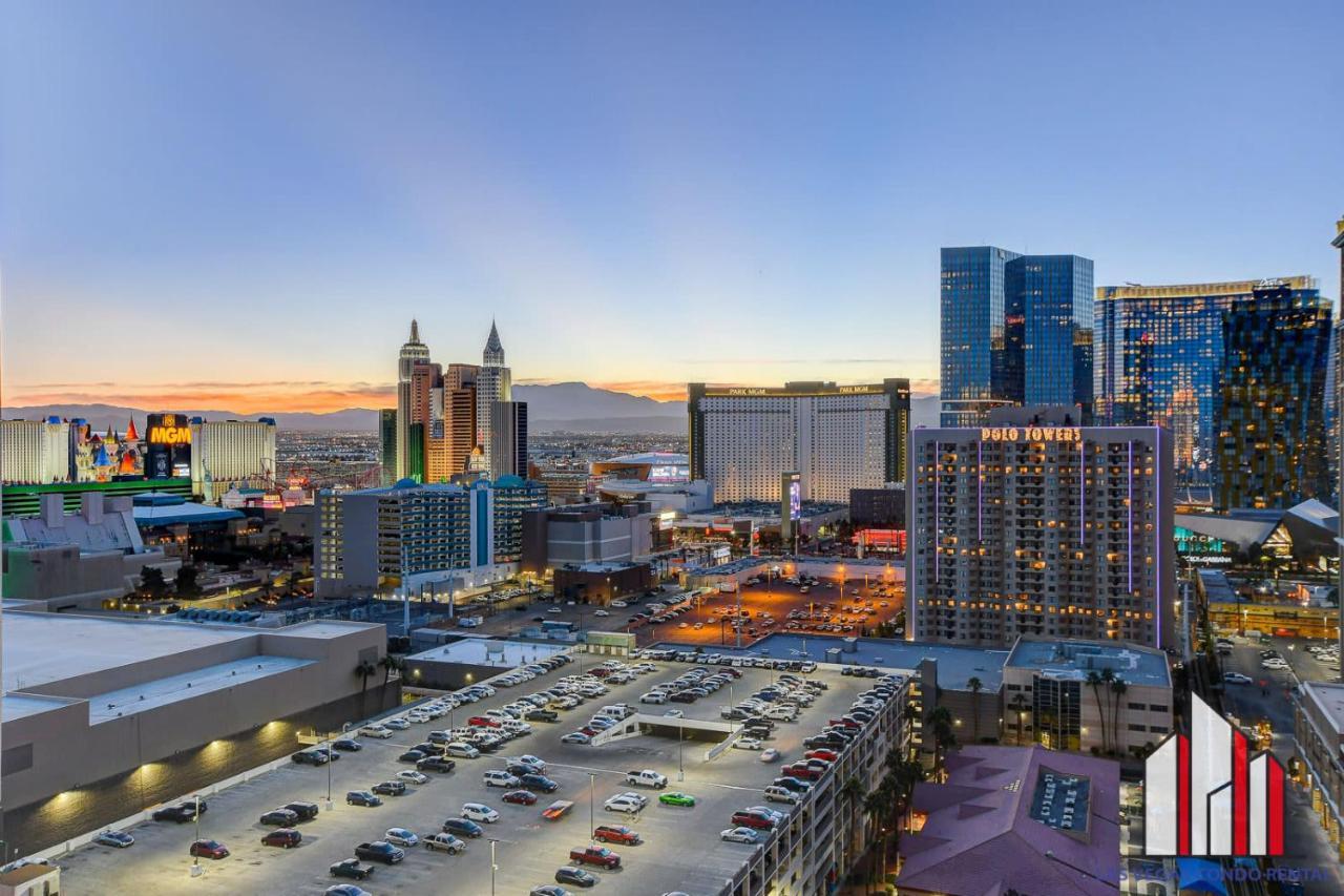 Mgm Signature-22-707 F1 Track & Strip View Balcony Las Vegas Exterior foto