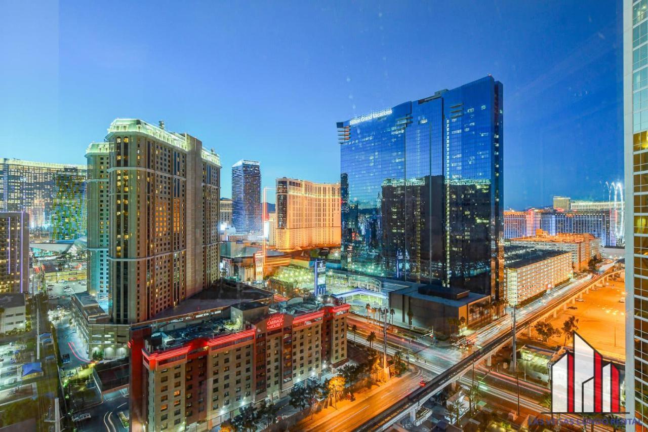Mgm Signature-22-707 F1 Track & Strip View Balcony Las Vegas Exterior foto