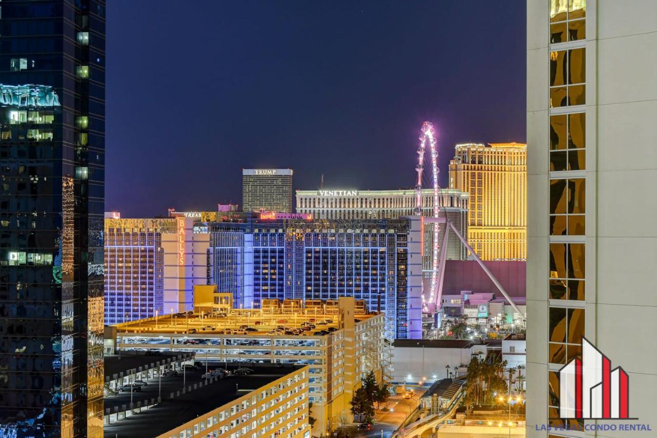 Mgm Signature-22-707 F1 Track & Strip View Balcony Las Vegas Exterior foto