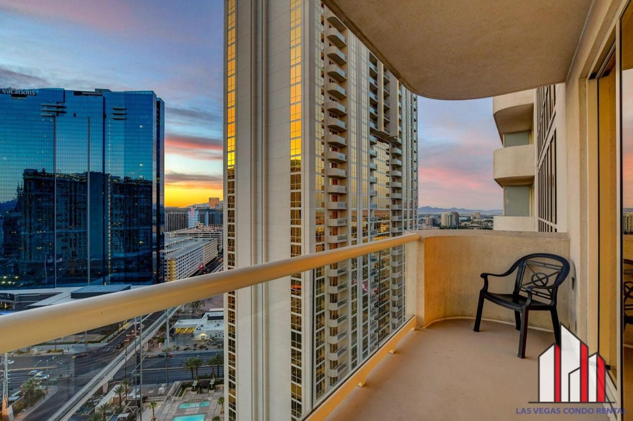 Mgm Signature-22-707 F1 Track & Strip View Balcony Las Vegas Exterior foto