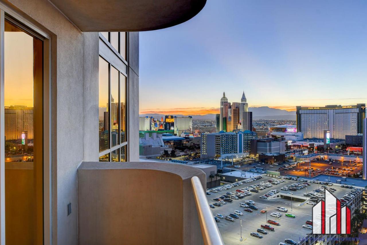 Mgm Signature-22-707 F1 Track & Strip View Balcony Las Vegas Exterior foto