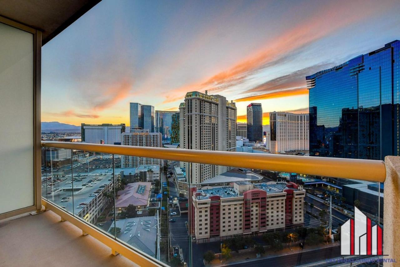 Mgm Signature-22-707 F1 Track & Strip View Balcony Las Vegas Exterior foto