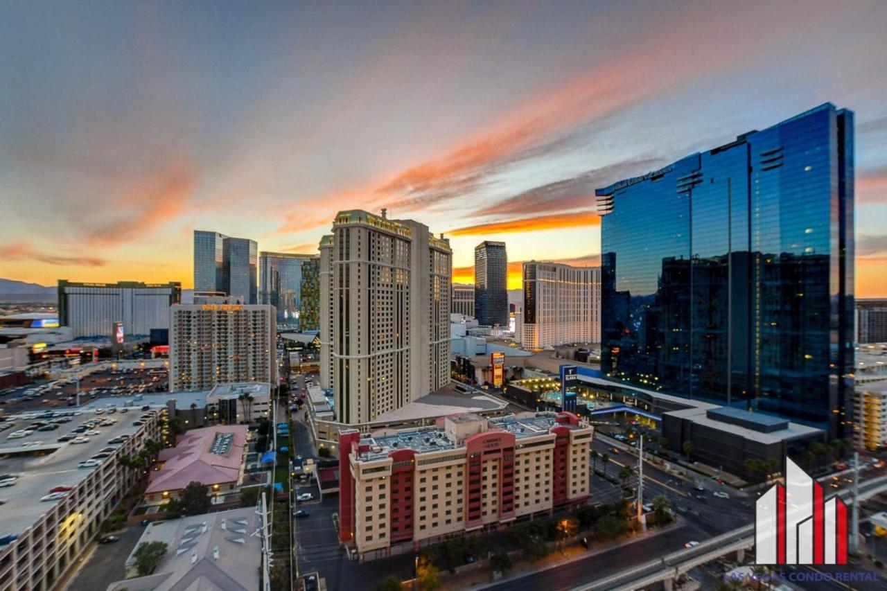 Mgm Signature-22-707 F1 Track & Strip View Balcony Las Vegas Exterior foto