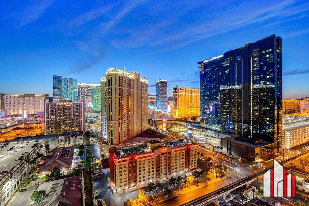 Mgm Signature-22-707 F1 Track & Strip View Balcony Las Vegas Exterior foto